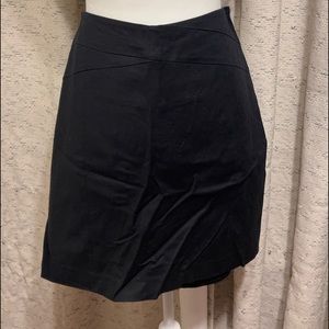 Navy a line Banana Republic skirt